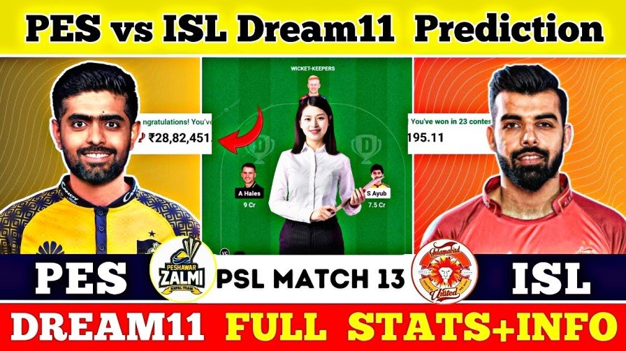 ISL Vs PES Dream11 Prediction Today Match